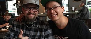 SENSE Had dinner with GrimmGreen in San Diego 2016